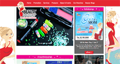 Desktop Screenshot of beautystorythailand.com